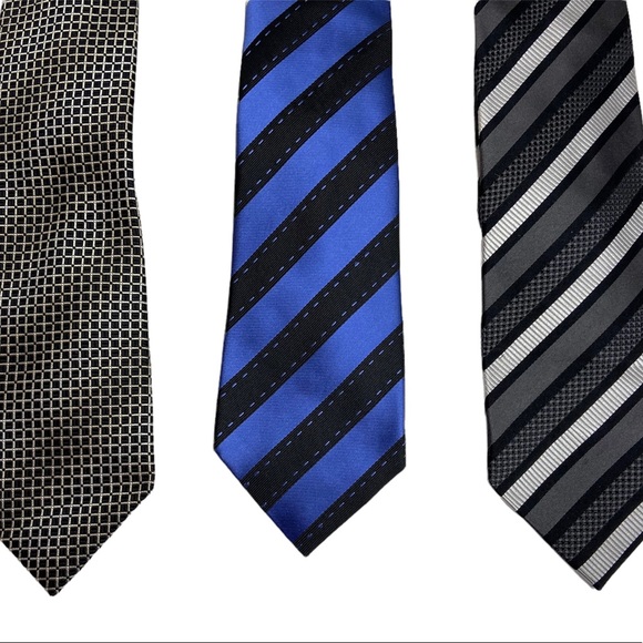 GianFranco Valentino Classy 100% Silk Men's Fashion Neck Tie Lot (3) - Picture 2 of 6